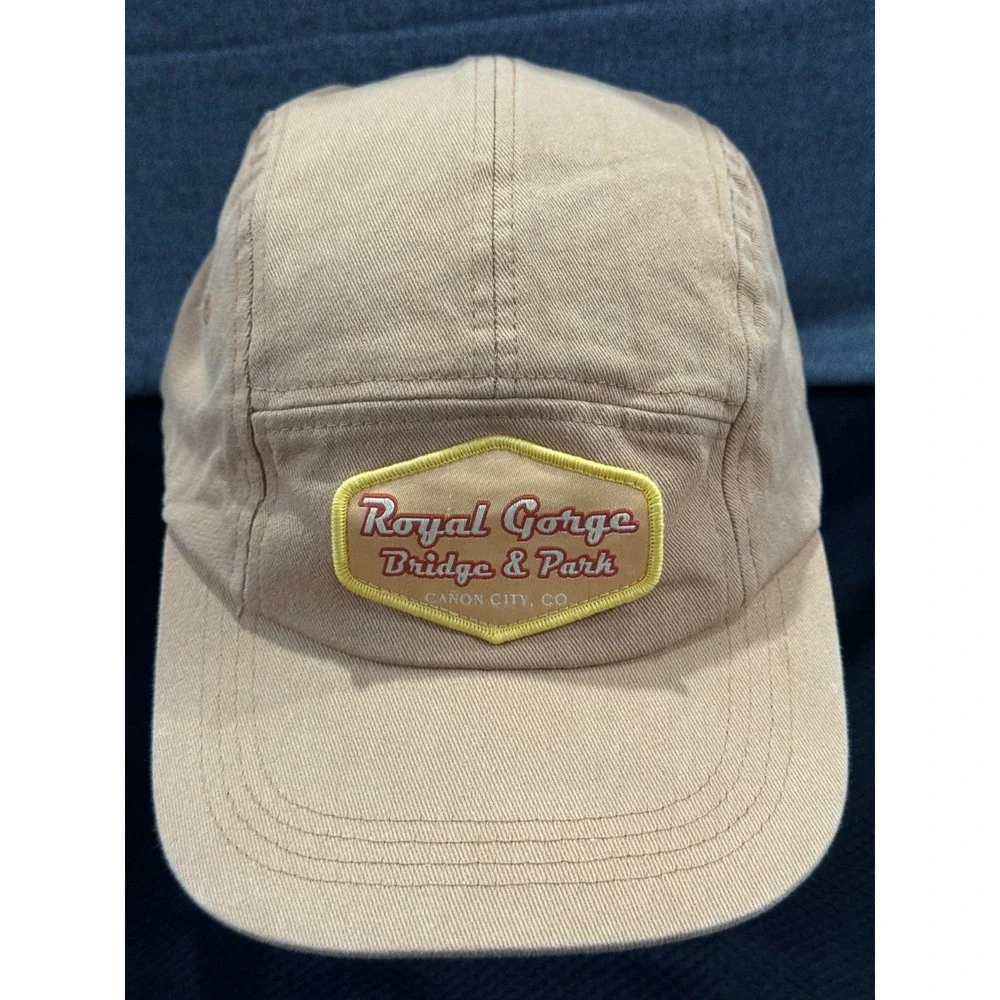 Abercrombie & Fitch Baseball Cap Mens One Size Khaki Royal Gorge Bridge Park Hat